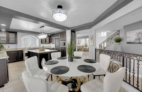 Enterprise House | Spacious 5 bedroom close to strip with Pool, Jacuzzi, Parking, Rv Parking, Grill
