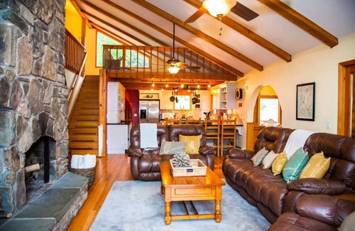 Highmount House | Spacious 6BR Catskills Mountain Getaway with Hot Tub & Stunning Views