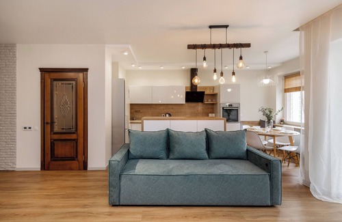 Pervomaysky District Apartment | Spacious apartment near DanaMall