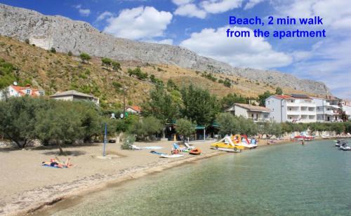 Duce Apartment | Spacious apt w pool and sea view 2 min to beach