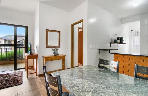 Campos do Jordao Apartment | Spacious Balcony 2 bedrooms Heater