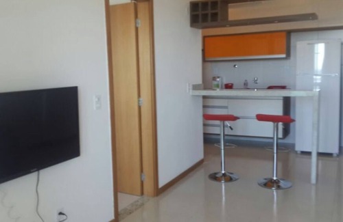 Patamares Apartment | Spacious bedroom and living room apartment, close to the beach and beautiful sea views