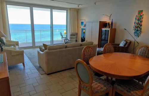 Navarre Beach Condo | Spacious Belle Mer 3BR - 2 Gulf Front Masters - All with Private Baths