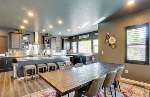 Castle Rock House | Spacious Castle Rock Home w/ Deck, Yard & Fire Pit