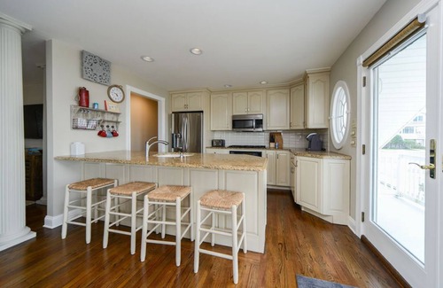 South End Condo | Spacious Corner Property! One house off the beach