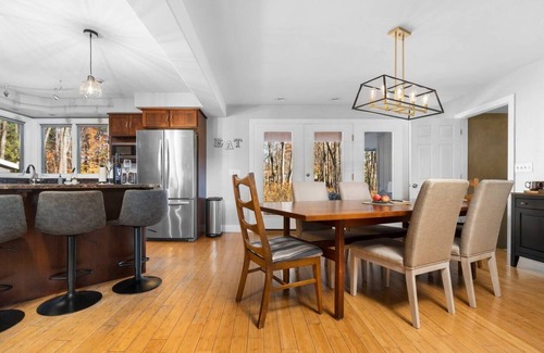 Bellaire House | Spacious Downtown Home with Private Dock, Large Decks, Solo Stove Firepit, Sauna