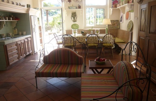 Saint-Paul-de-Vence Villa | Spacious Family Villa- pool-tennis court-fantastic view of St-Paul De Vence