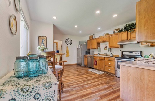 Coeur d'Alene House | Spacious Farmhouse and wonderful old Barn. 15 acres meadows to relax and unwind!