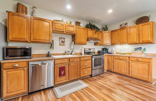 Coeur d'Alene House | Spacious Farmhouse and wonderful old Barn. 15 acres meadows to relax and unwind!