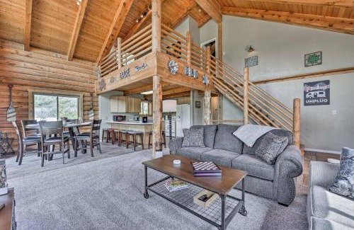 Eden House | Spacious Hilltop Cabin with Deck and Scenic Views!