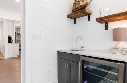 Isle of Palms House | Spacious Isle of Palms Beach Home with Hot Tub, Game Room, & Modern Amenities
