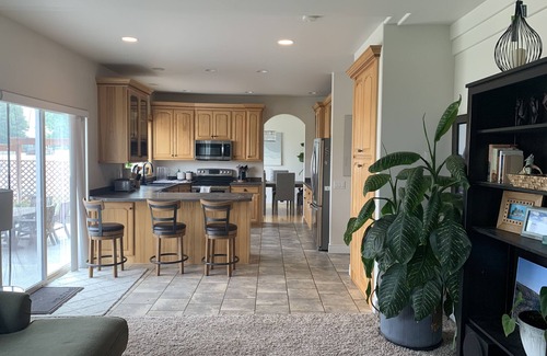 Grant County House | Spacious Lakefront Retreat with Private Dock- Little Kid Friendly