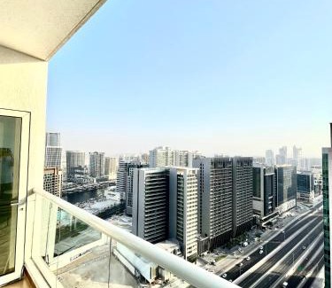 Al Quoz Apartment | Spacious Modern High Floor Independent Studio Downtown
