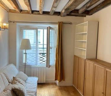 Quartier de la Place-Vendome Apartment | Spacious Parisian Flat Louvre Steps Eiffel Tower Access