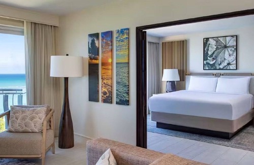 Isla Verde Hotel | Spacious Presidential Suite w/Living Area and Balcony | Scenic Ocean View
