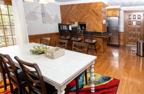Catawba House | Spacious ranch-style home with tranquil pool and multiple entertainment areas