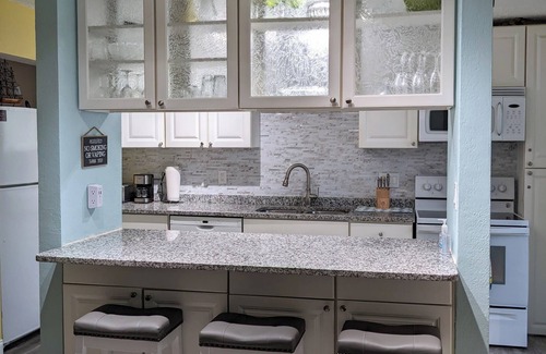 Port Canaveral Condo | Spacious Renovated Condo - 1 block from the beach!