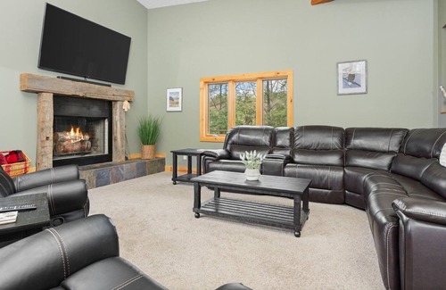 Rapid City Cabin | Spacious Retreat near Torch Lake Sandbar