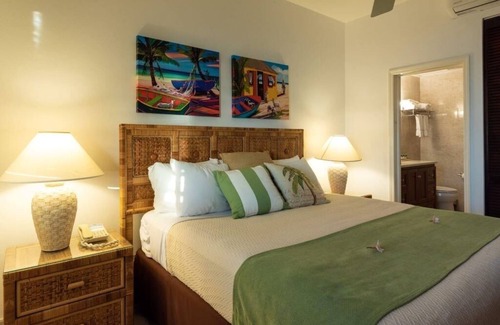 West End Village Hotel | Spacious Room w/Living Area and Full Kitchen | Steps Away from the Beach