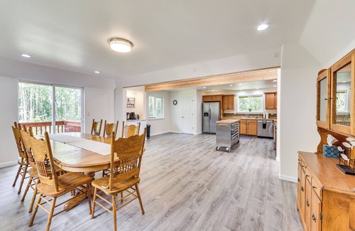 Knik-Fairview House | Spacious & Scenic Wasilla Getaway Near Adventures