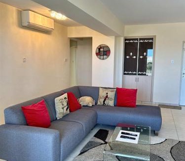 Chlorakas Apartment | Spacious sea view apartment