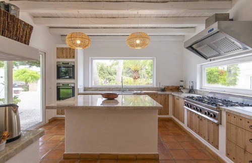 Santa Eulalia del Rio Villa | Spacious Seafront Villa with Pool 10+ Guests - walk to beaches - majestic views