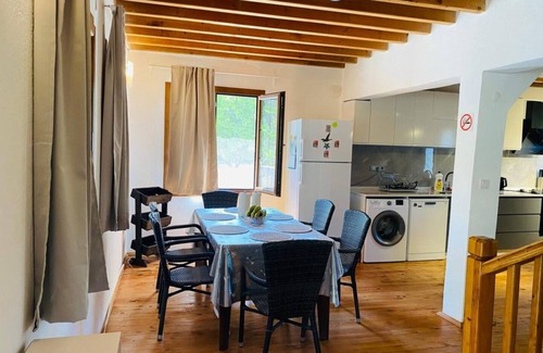 Fethiye City Center Villa | Spacious Stone Villa in the heart of Kayakoy, Overlooking the historic ruins.