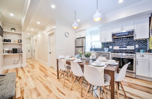 Upham's Corner House | Spacious Triplex with Large backyard FreePrkg