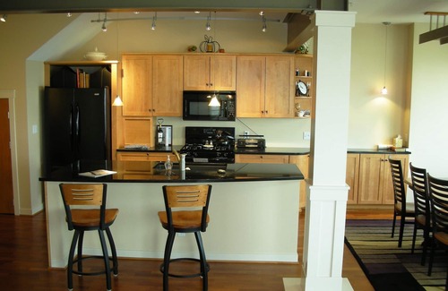 Ludington Condo | SPACIOUS TWO STORY CONDO -STUNNING LAKE VIEWS - INDOOR POOL - PLENTY OF ROOM!