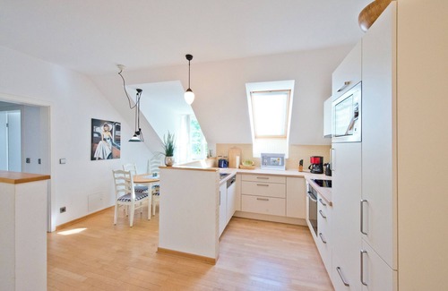 Rheinsberg Apartment | Spacious vacation apartment "Wölfchen" directly at the harbor of Rheinsberg