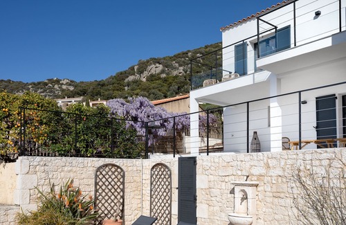 Lumio Villa | Spacious villa w/exceptional sea-view, pool & petanque ground 5 mn from beach