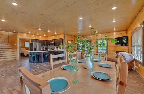 Sevierville Cabin | SpaciousWrapAroundDecks/Sleeps20