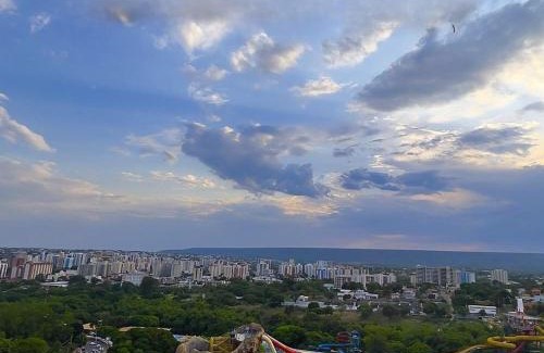 Prive das Caldas Apartment | Spazzio diRoma - Caldas Novas - até 4 pessoas - Incluso parque do hotel 24 horas