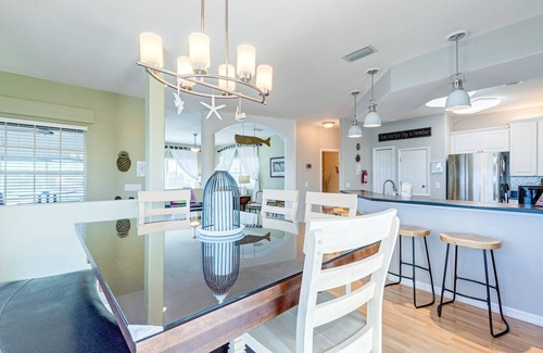 Port Canaveral House | Spectacular 3-story ocean-view beach house with full-size pool & firepit
