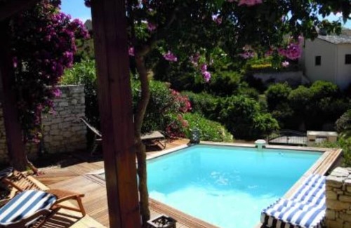 Saint-Florent Apartment | Spectacular sea view from the pool, as if on the deck of a boat.