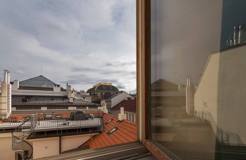 Prague 1 Apartment | SPECTACULAR views guaranteed with A/C!
