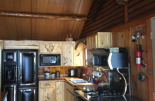 Millinocket Cottage | Spectacular Waterfront, Mountain view, Private Maine Cabin