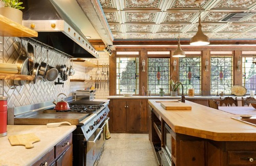 Warm Sands House | Spend Fall in Palm Springs! Unique Tudor-Style Home on Manicured Grounds Near Downtown Palm Springs