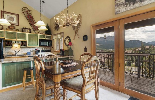 Four O'Clock House | Spend Fall with Us in Breckenridge! Cozy Ski-in, Ski-out Condo with Mountain Views