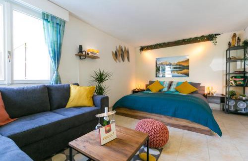 Engelberg Apartment | Spirit Apartments - Studio 1 und 2 - Küche - Parkplatz