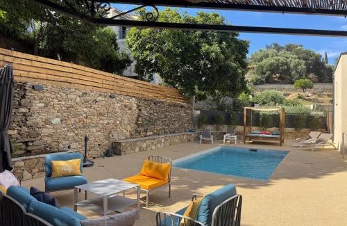 Bastia Villa | Splendide villa avc piscine-les Collines Bastia