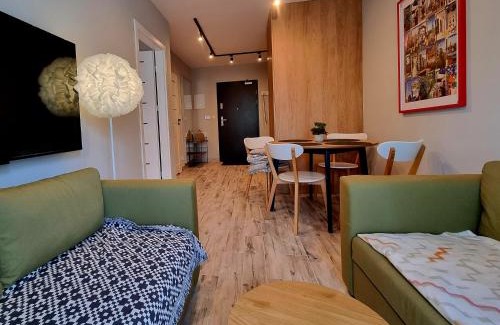 Lodz Apartment | Srebrna Ostoja 65- Atlas Arena, PIOTRKOWSKA, Manufaktura, PRYWATNY PARKING
