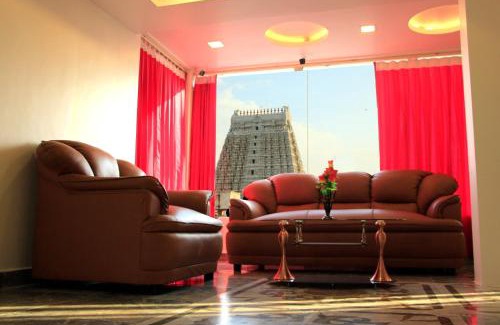 Tiruvannamalai Hotel | Sri Sarvesha Residency Temple view
