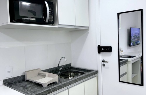 Sao Paulo Apartment | Stúdio confortável a 5Km do Expo SP