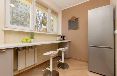 Saska Kepa Apartment | Stanów Zjednoczonych 20 | Apartment | Balcony
