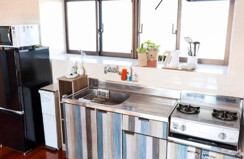 Chatan Apartment | Standard Twin 302 American VillageBeach 5mi walk/Nakagami-gun Okinawa