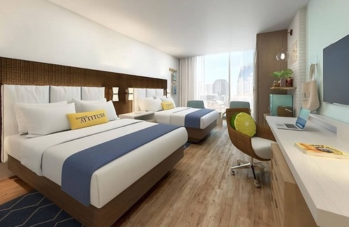 Sobro Hotel | Stay in the Heart of Nashville! Rooftop Bar & Pool/2 Spacious Units
