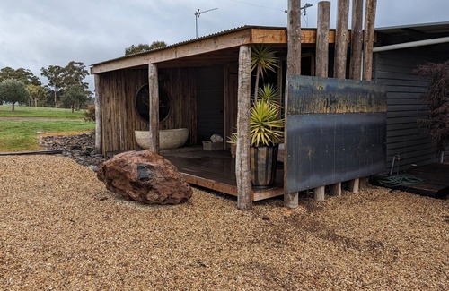 Hepburn Cottage | Stay where the world can't find you. Quirky salvage luxury at its very best.