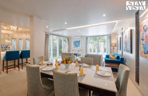 Nagoa Villa | StayVista at Summer Days with Pvt Pool & Alfresco Dining