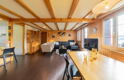 Wildhaus Apartment | Steirüti 15 - 4.5-room holiday home with mountain view
